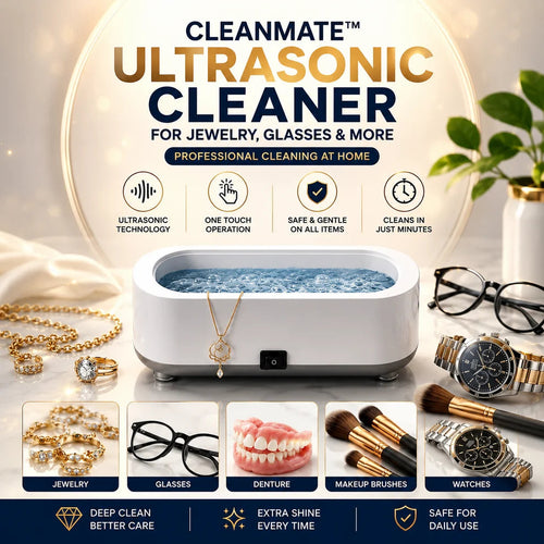 CLEANMATE™ - All In One Ultrasonic Cleaner