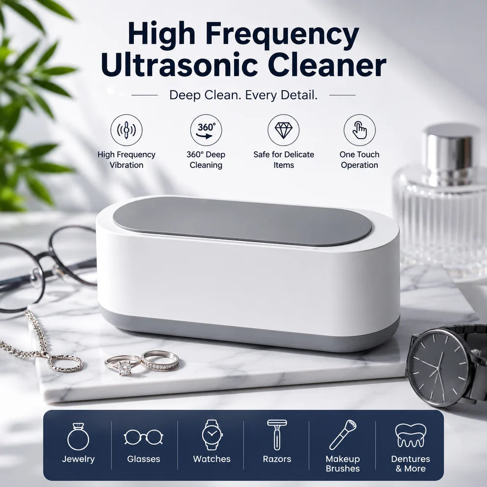 CLEANMATE™ - All In One Ultrasonic Cleaner